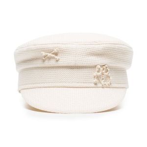 NWT Ruslan Baginskiy embellished baker boy cap - L